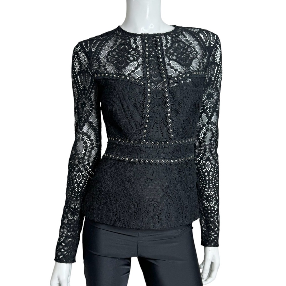 Ever New Melbourne Lace Long Sleeve Blouse